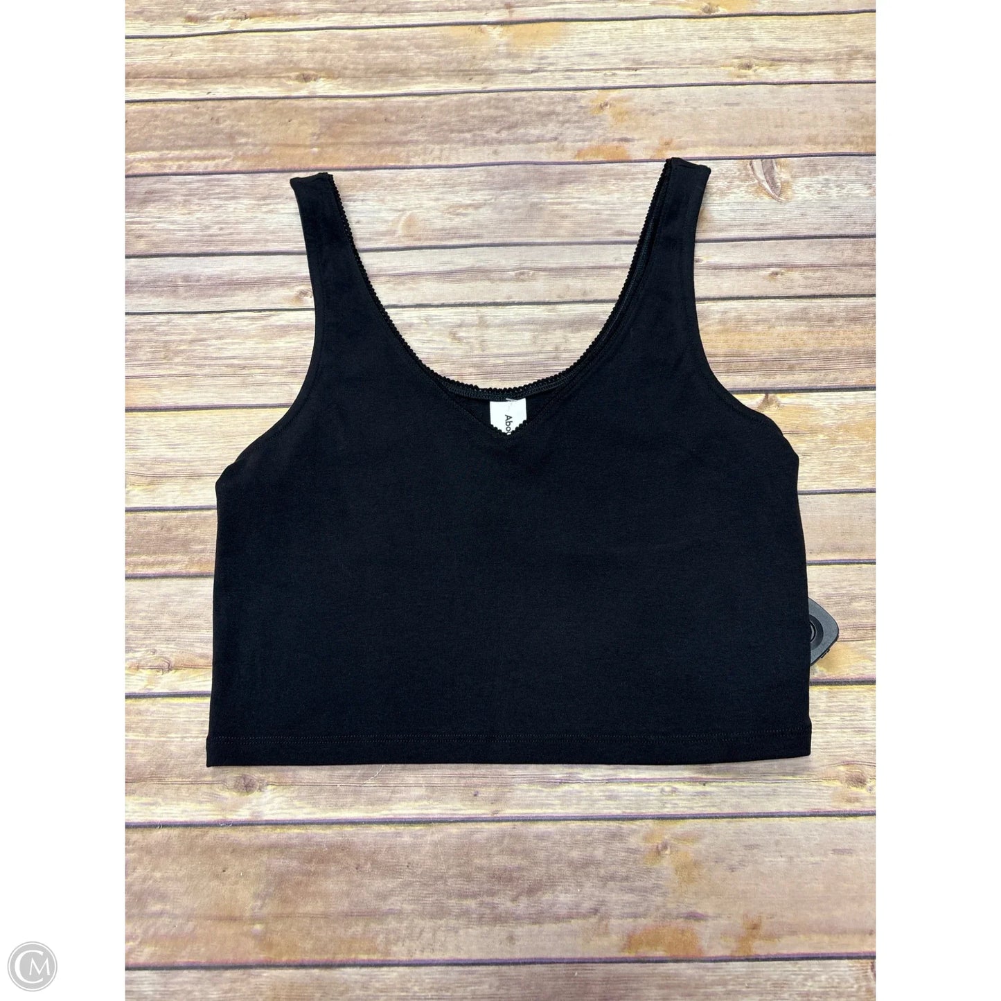 Tank Top By Abound In Black, Size: L