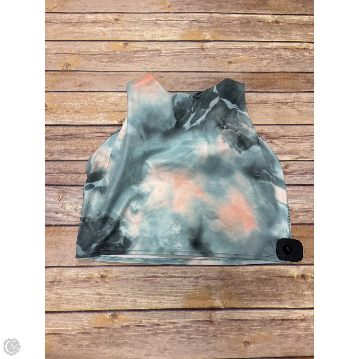 Athletic Tank Top By Athleta In Tie Dye Print, Size: L