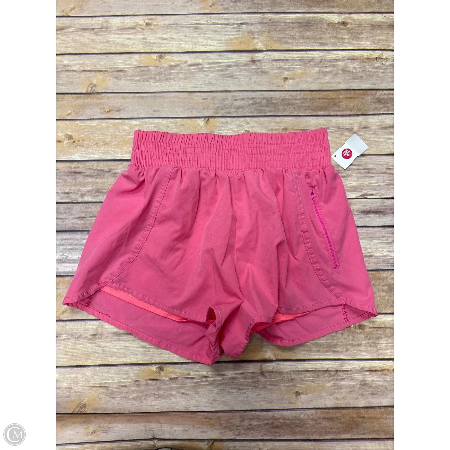Athletic Shorts By Cmf In Pink, Size: L