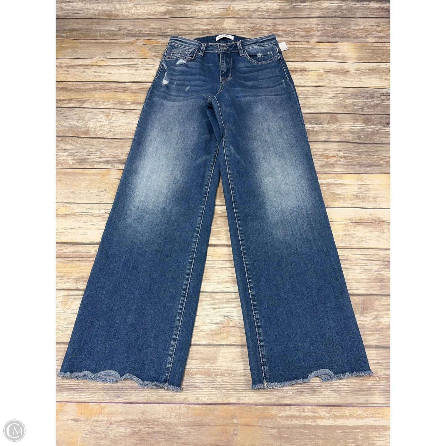 Jeans Wide Leg By Flying Monkey In Blue, Size: 6