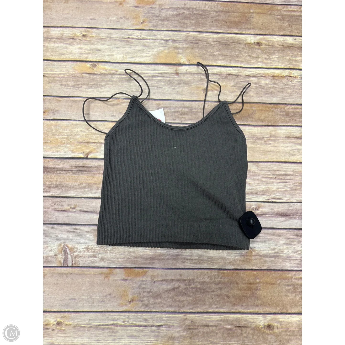 Top Sleeveless By Cme In Grey, Size: Osfm