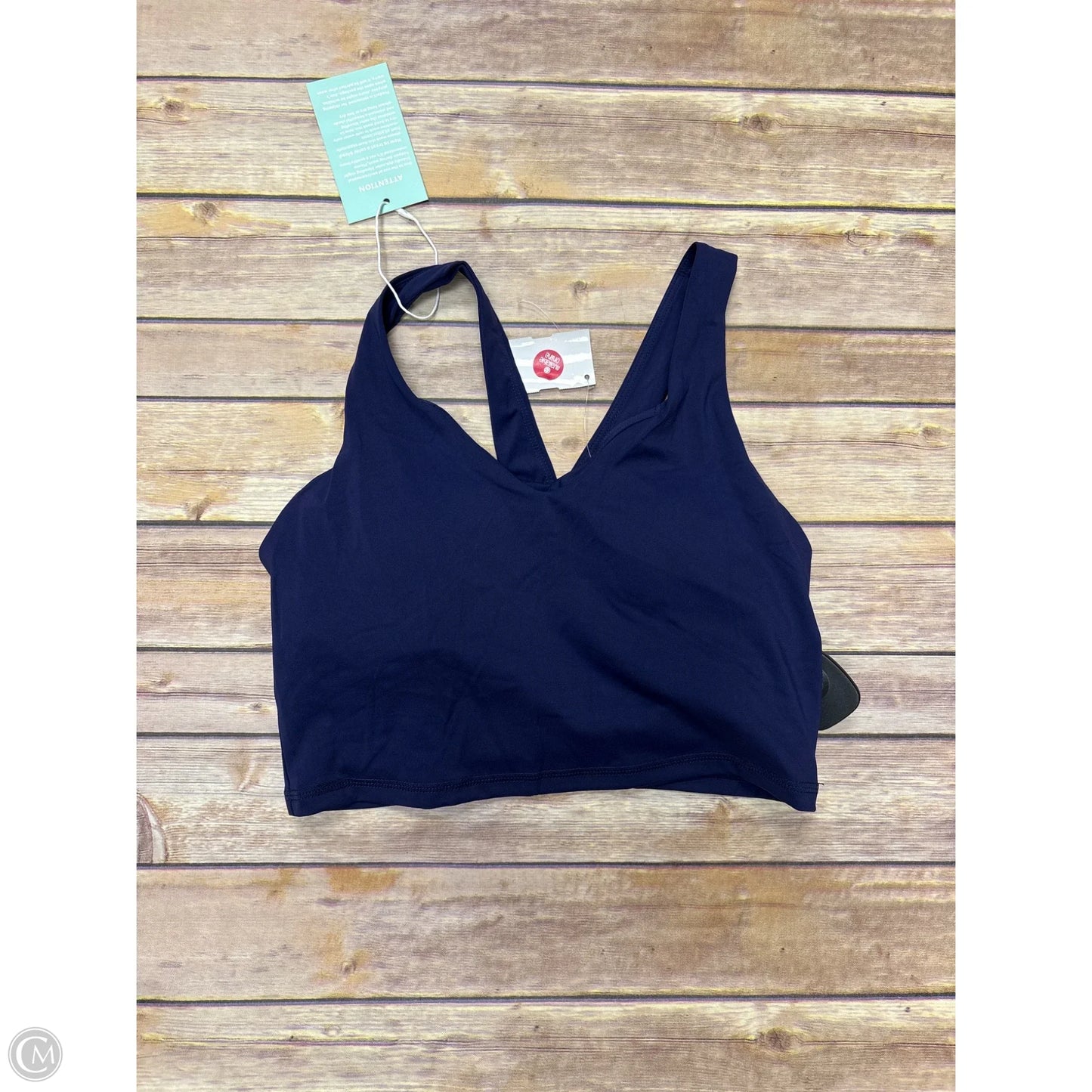 Athletic Bra By Cmf In Navy, Size: S