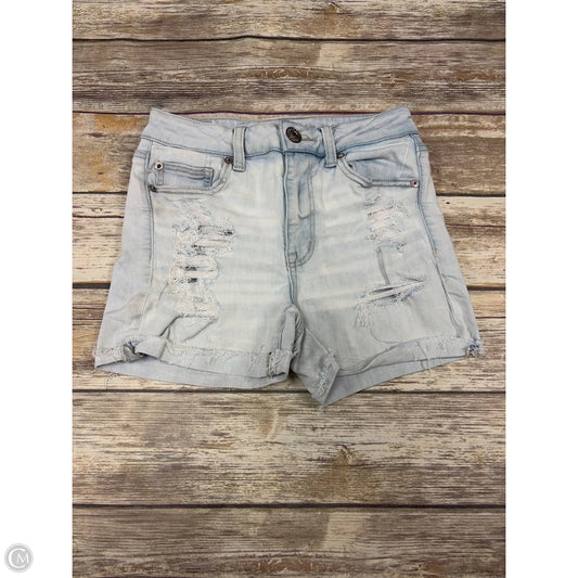 Shorts By American Eagle In Blue Denim, Size: 4