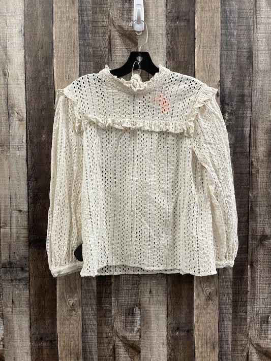 Top Long Sleeve By Madewell  Size: S