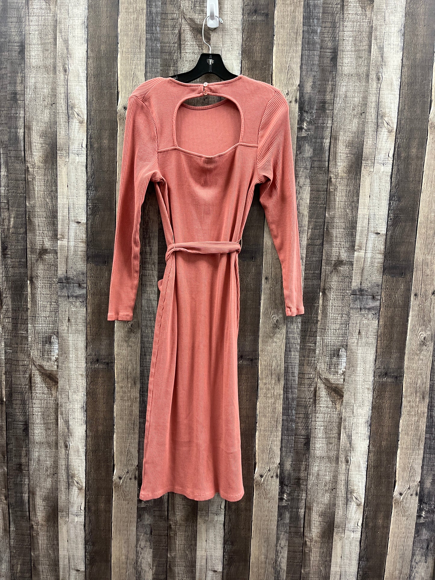 Dress Casual Maxi By Who What Wear In Coral, Size: M