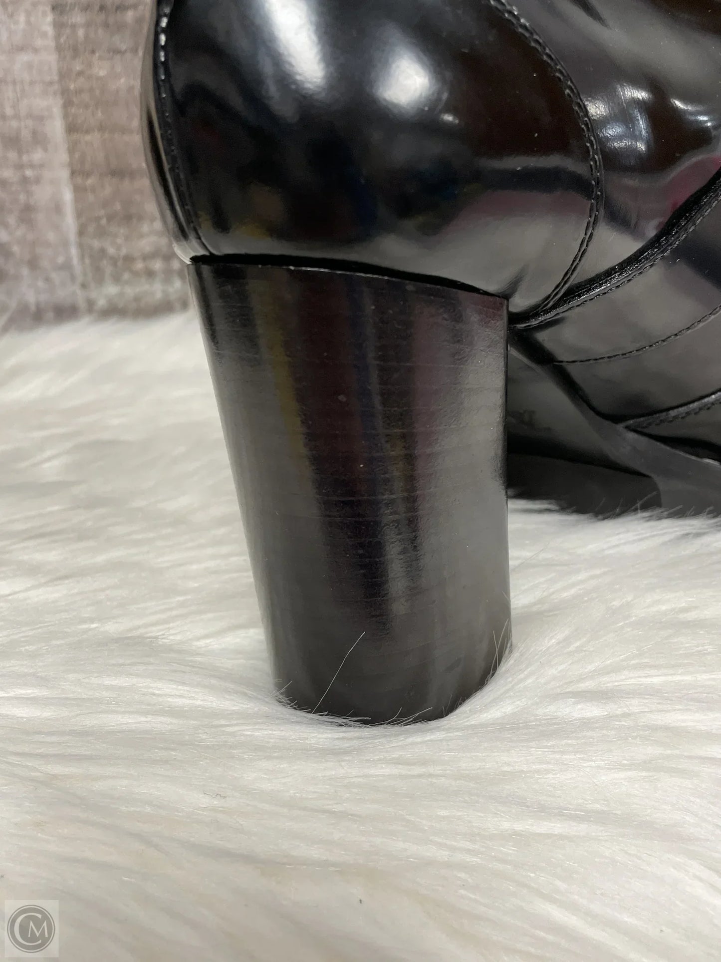 Boots Luxury Designer By Louis Vuitton In Black, Size: 8