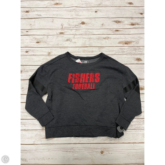 Sweatshirt Crewneck By Cme In Grey, Size: L
