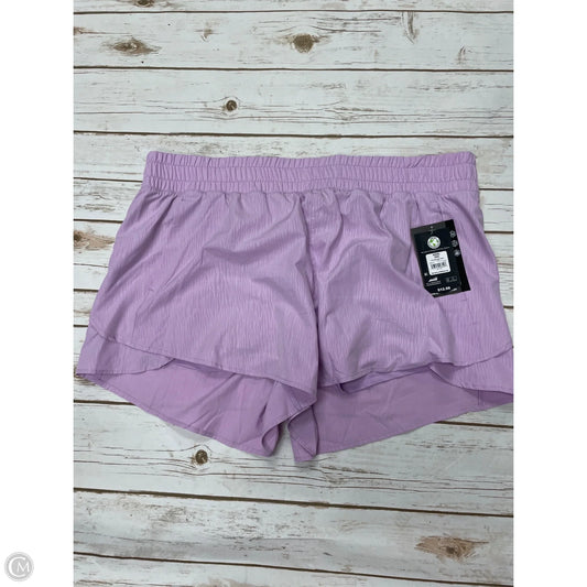 Athletic Shorts By Avia In Purple, Size: 3x