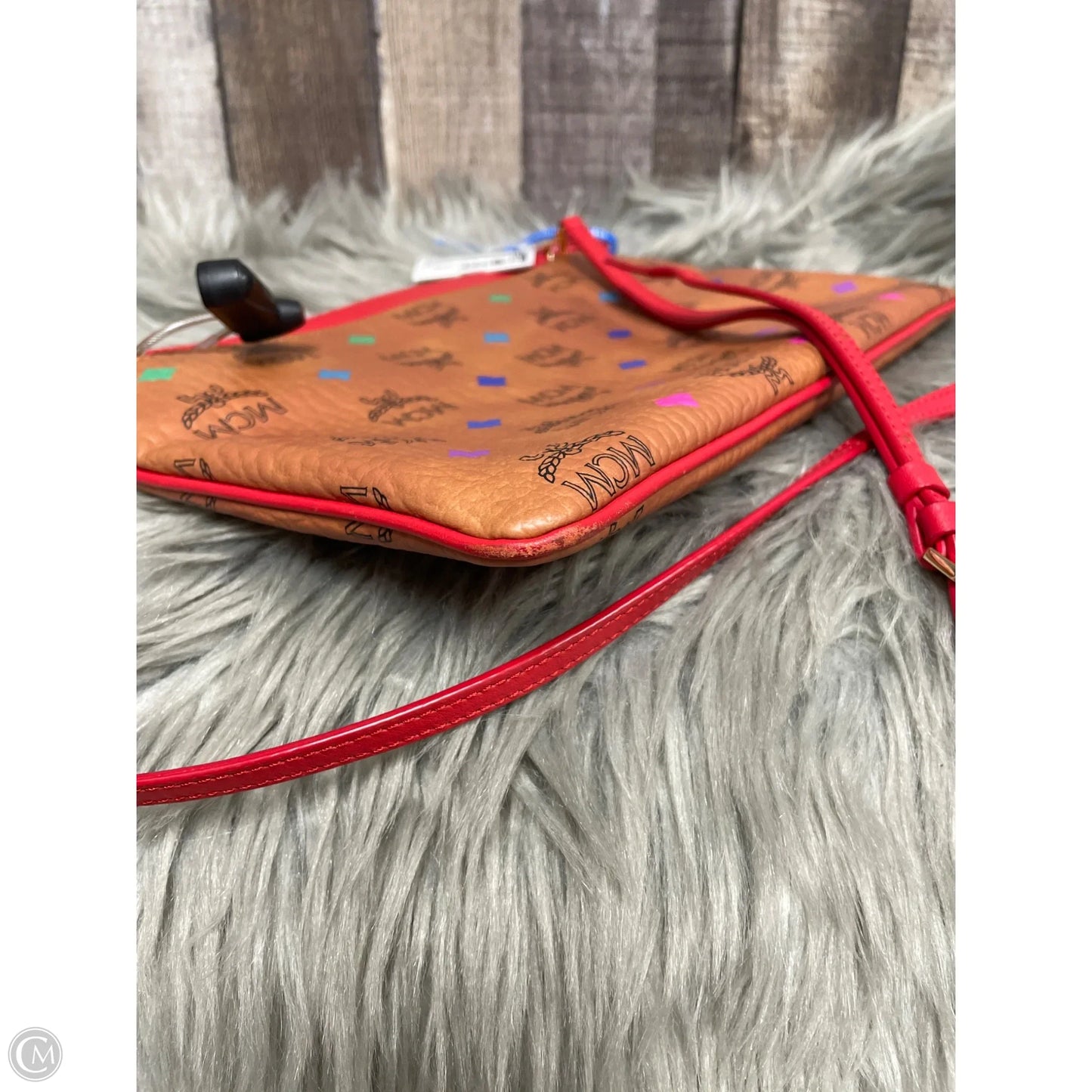 Crossbody Luxury Designer By Mcm, Size: Medium