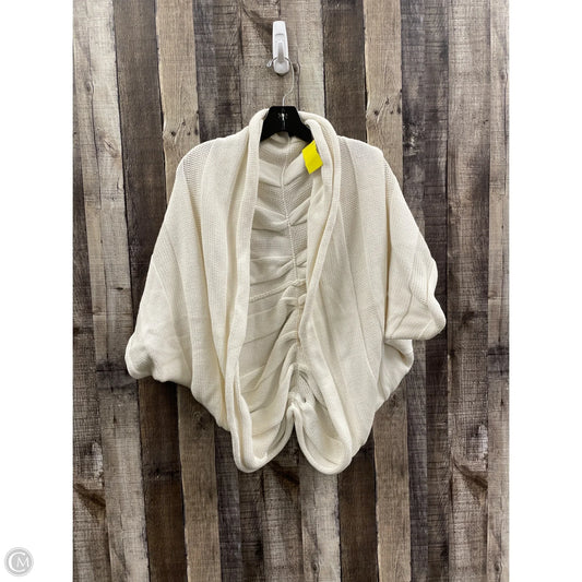 Sweater Cardigan By New York And Co In Cream, Size: M