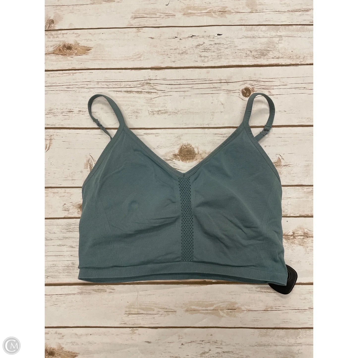 Athletic Bra By 90 Degrees By Reflex In Green, Size: L