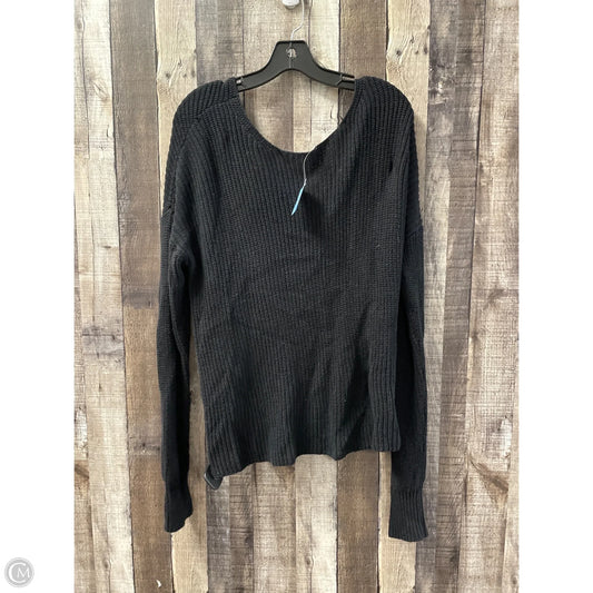Sweater By Loft In Black, Size: L