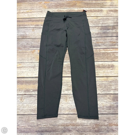 Athletic Leggings By Zyia In Green, Size: M