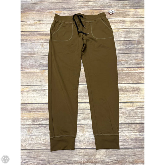 Athletic Leggings By Zyia In Green, Size: L