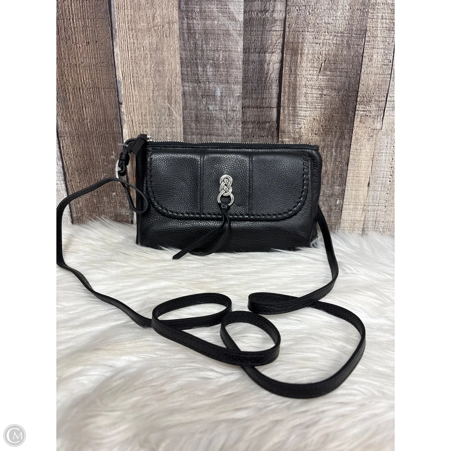 Crossbody Leather By Brighton, Size: Medium