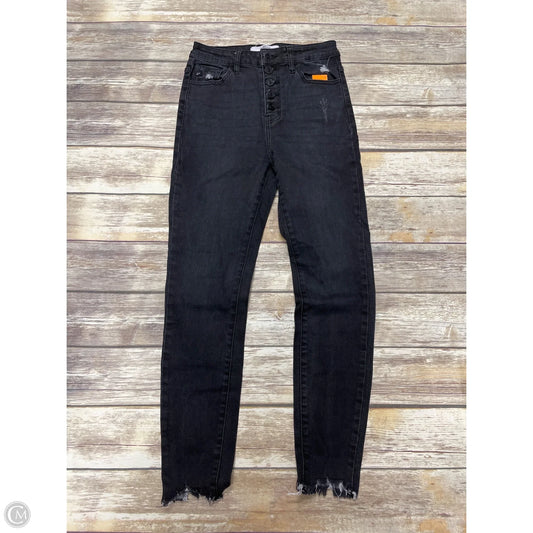 Jeans Skinny By Kancan In Black, Size: 8