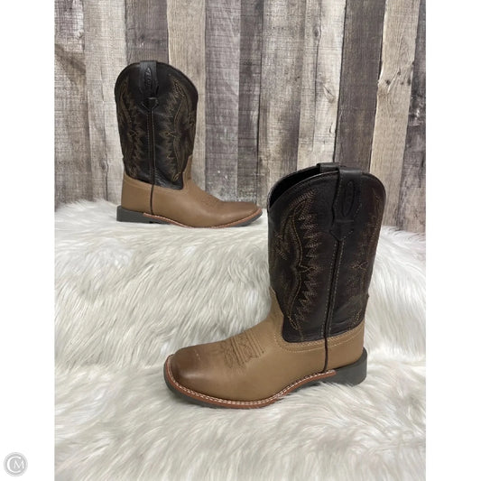 Boots Ankle Flats By Cme In Brown, Size: 5