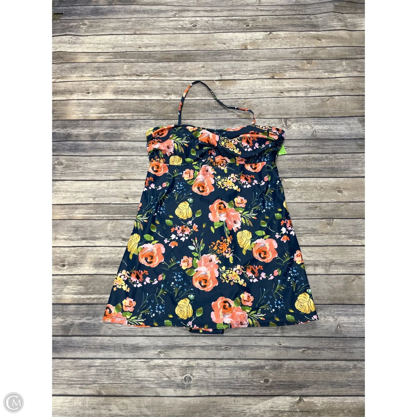 Swimsuit By Cme In Floral Print, Size: L