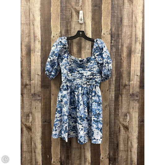 Dress Party Short By Abercrombie And Fitch In Floral Print, Size: M