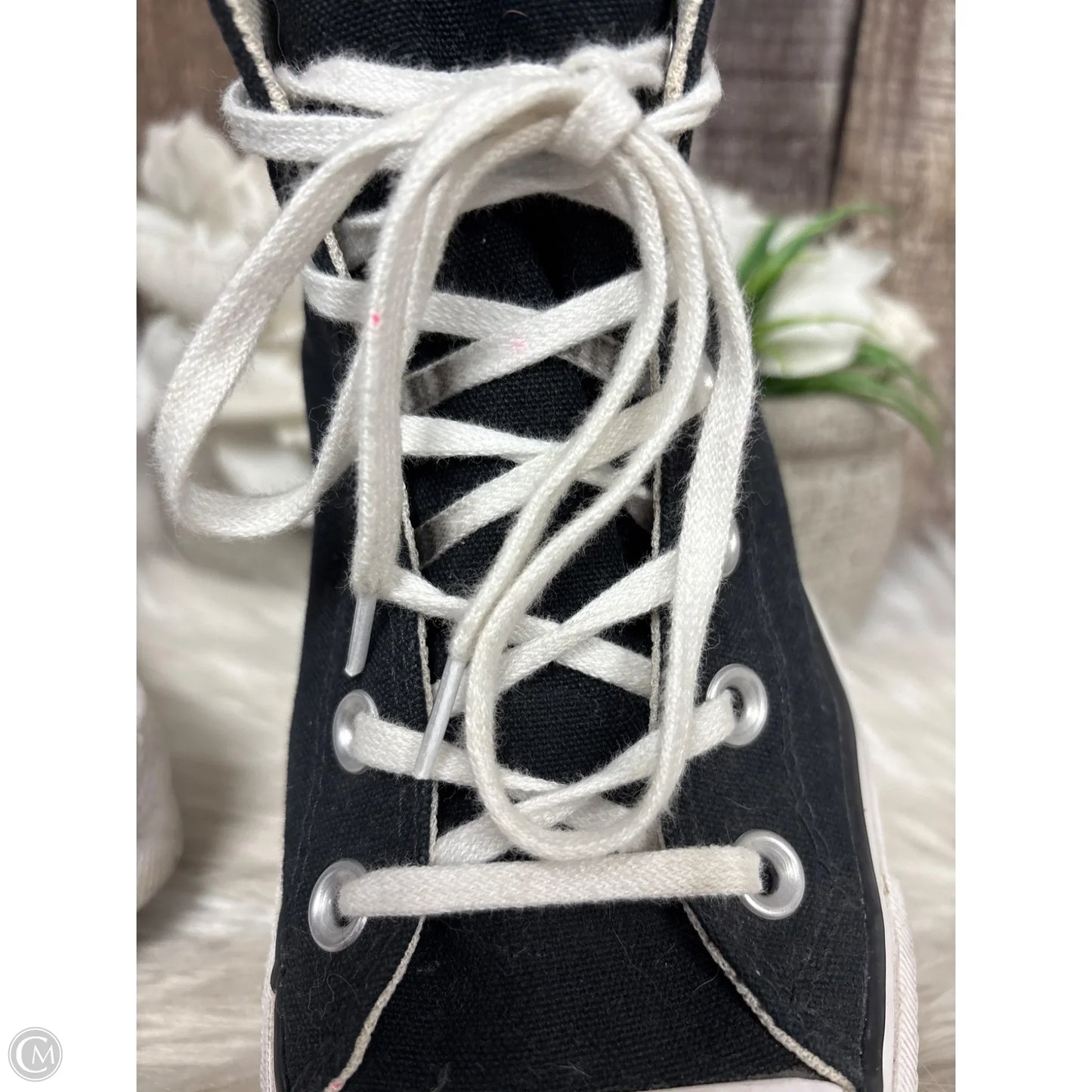 Shoes Sneakers By Converse In Black, Size: 7.5