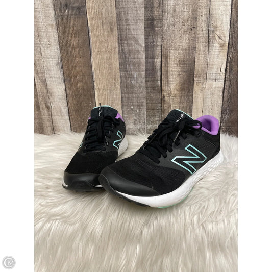 Shoes Athletic By New Balance In Black & Purple, Size: 8.5
