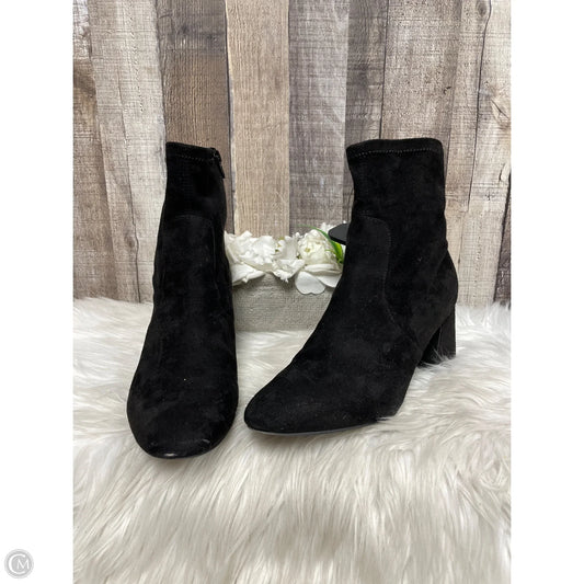 Boots Ankle Heels By Unisa In Black, Size: 10