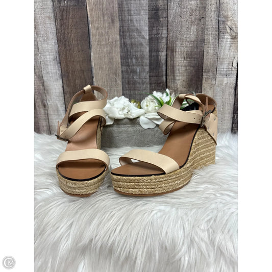 Sandals Designer By See By Chloe In Tan, Size: 7.5
