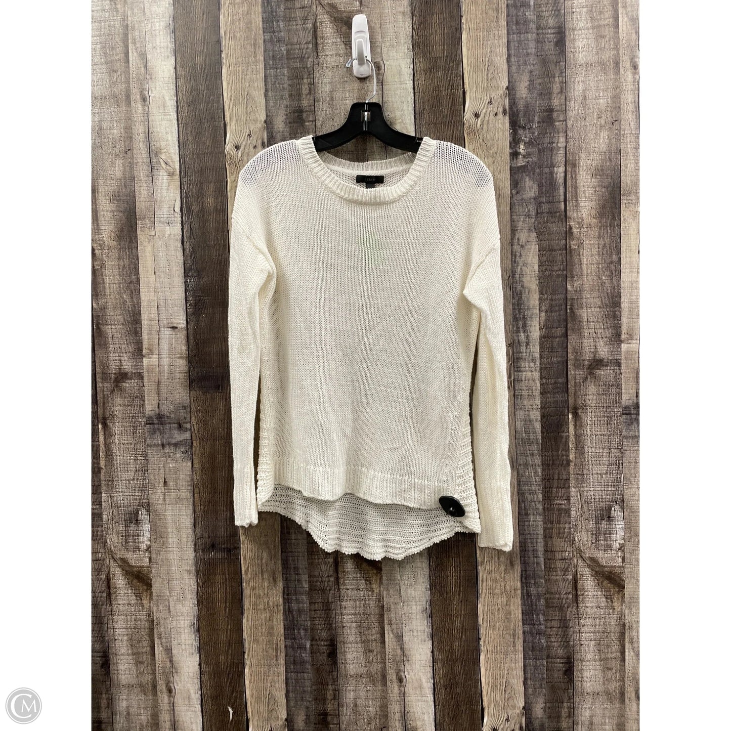 Sweater By J. Crew In White, Size: Xs