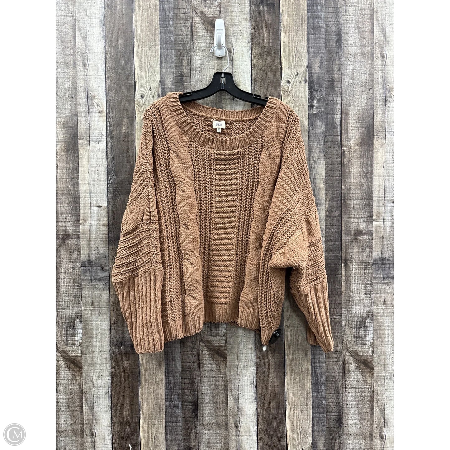 Sweater By Bke In Brown, Size: Xl