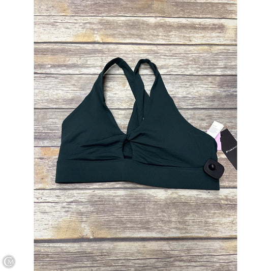 Athletic Bra By Fabletics In Green, Size: Xl