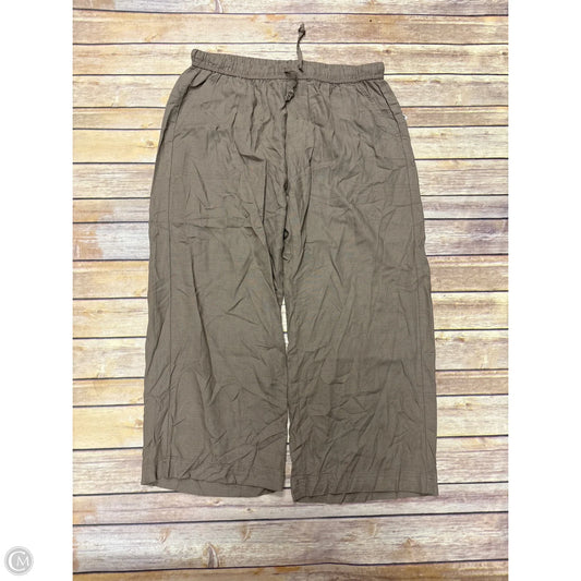 Pants Linen By Splendid In Taupe, Size: L
