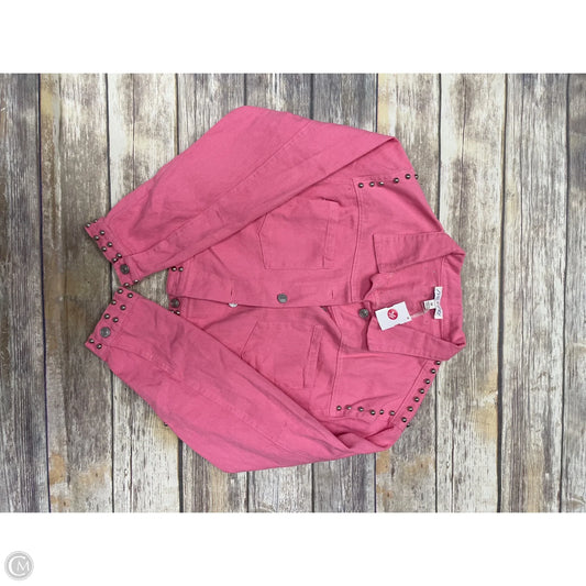 Jacket Denim By She + Sky In Pink, Size: M