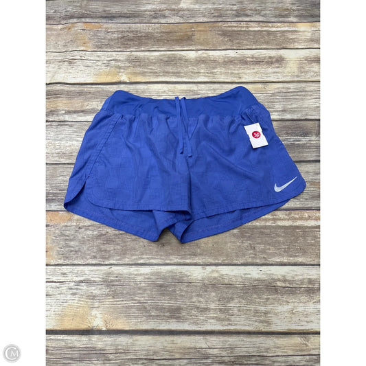 Athletic Shorts By Nike In Blue, Size: M