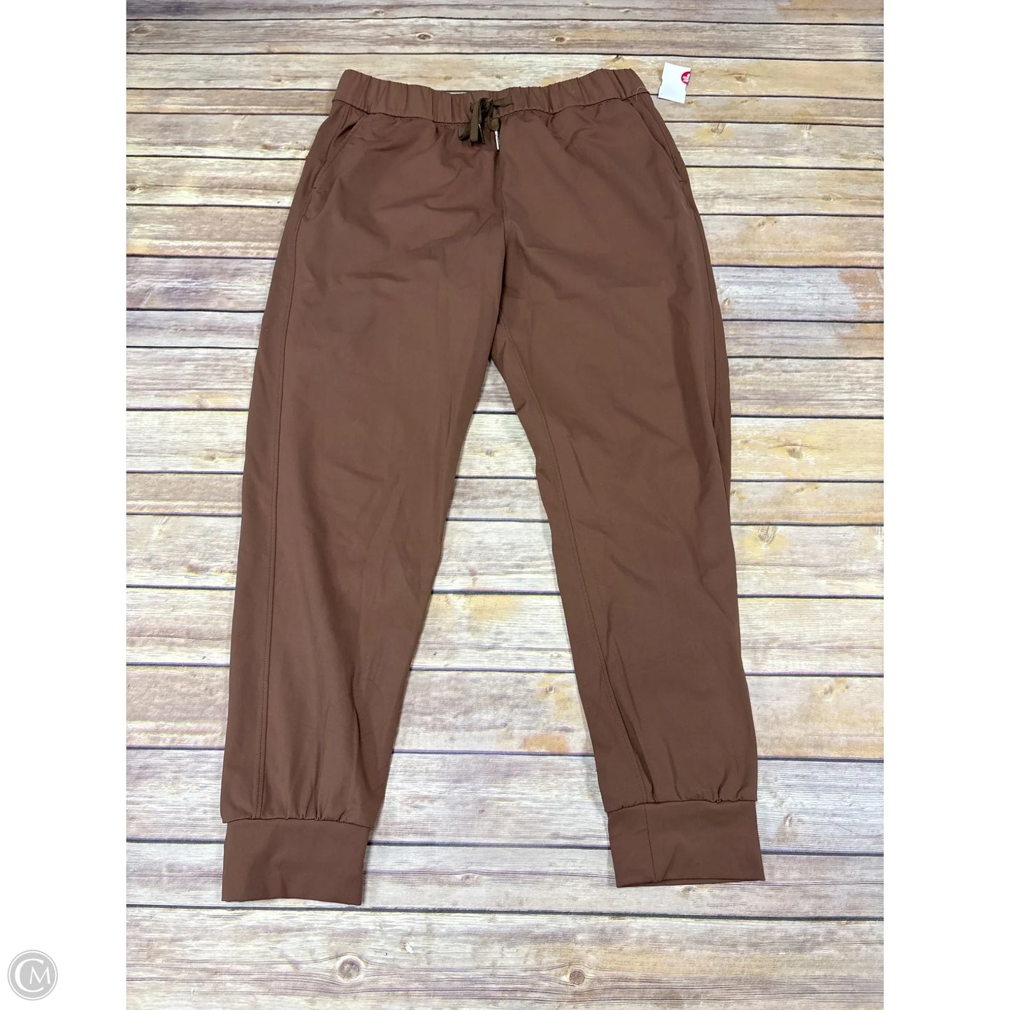 Athletic Pants By Cme In Brown, Size: L
