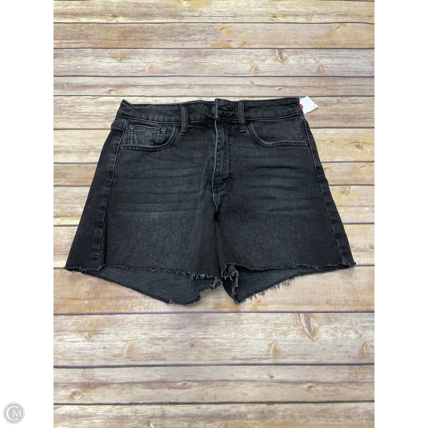 Shorts By Cme In Black Denim, Size: M