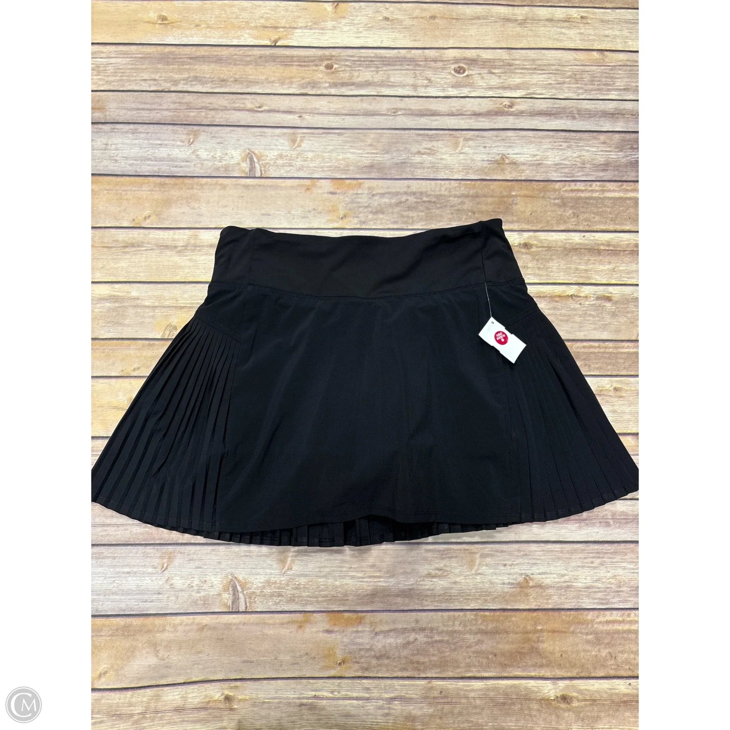 Athletic Skort By Athleta In Black, Size: S