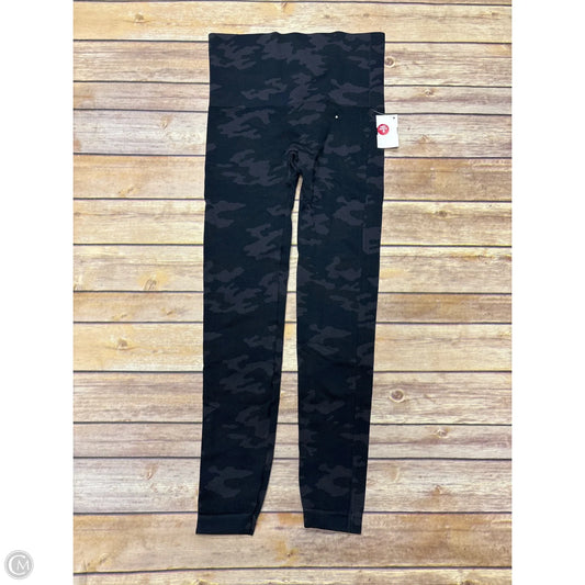 Athletic Leggings By Spanx In Camouflage Print, Size: M