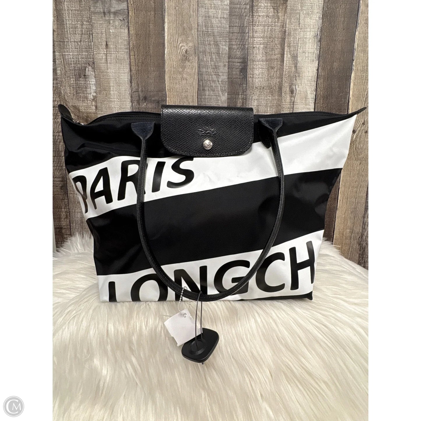Handbag Designer By Longchamp, Size: Large