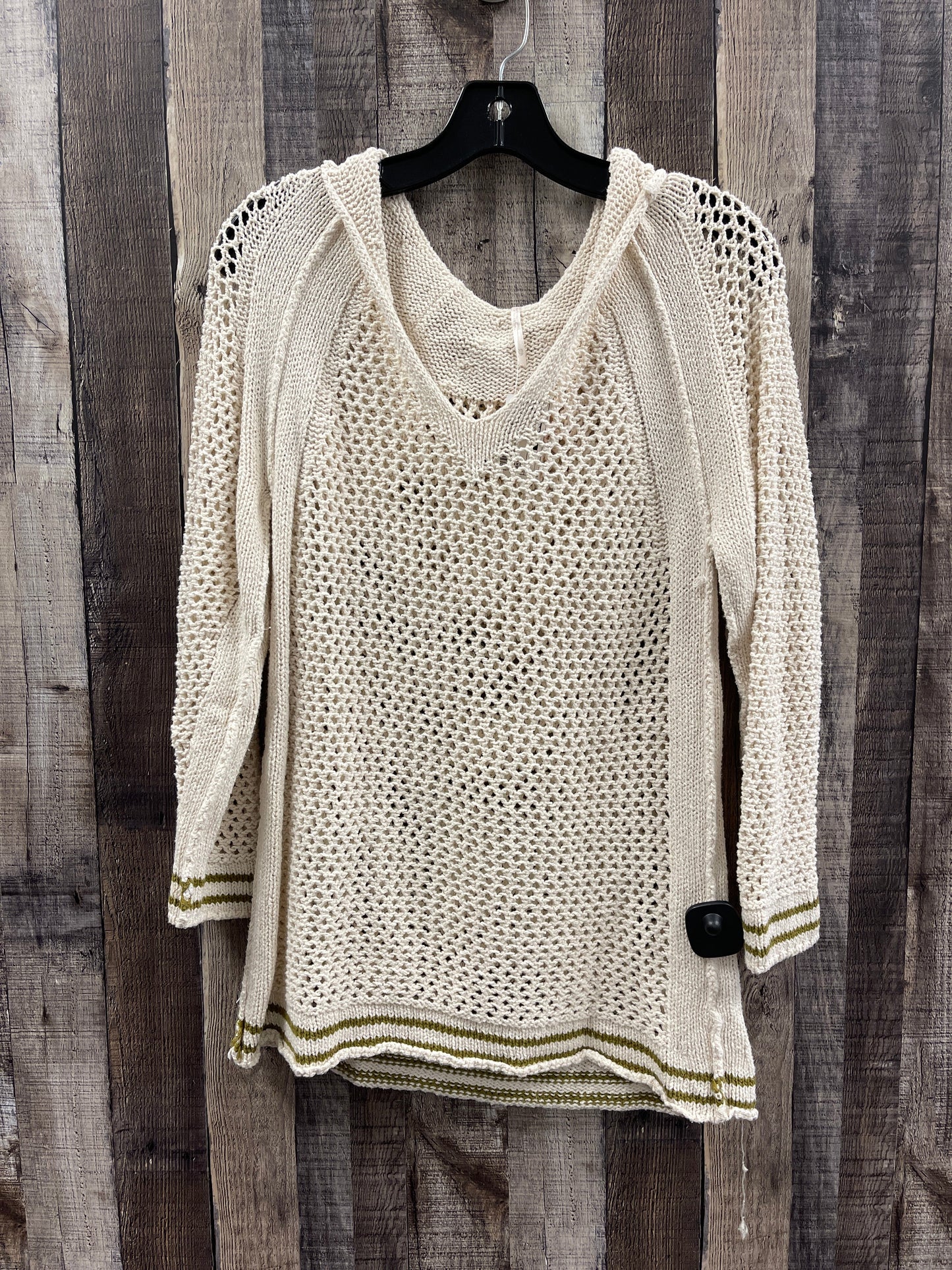 Sweater By Free People In Cream, Size: Xs