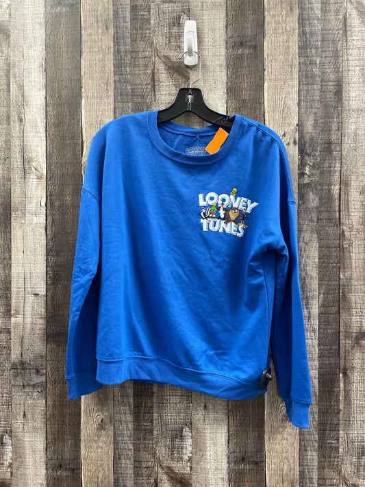 Sweatshirt Crewneck By Disney Store In Blue, Size: S