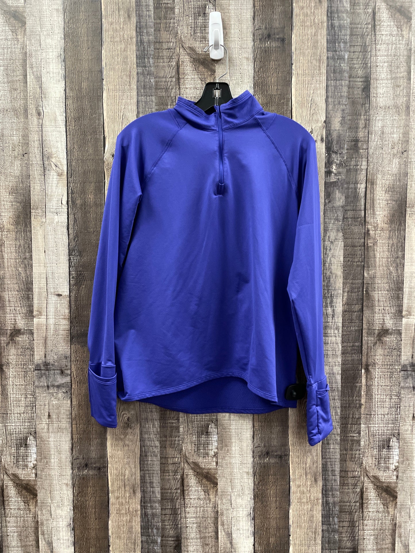 Athletic Top Long Sleeve Collar By Athleta  Size: M