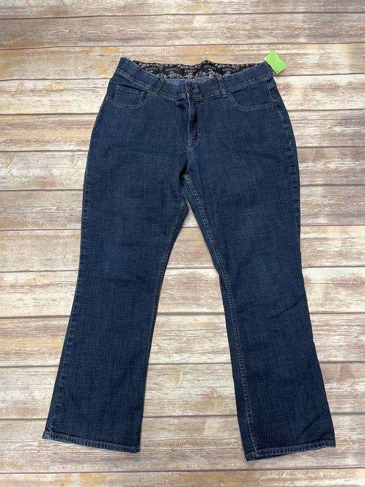 Blue Denim Jeans Straight Lee, Size 18