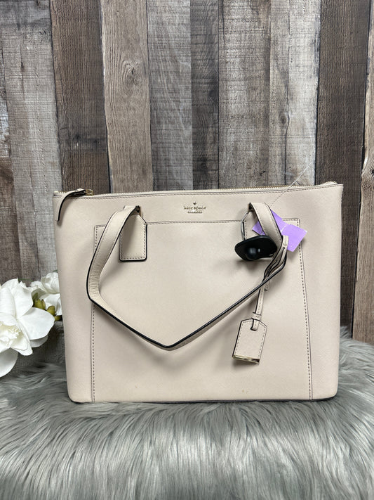 Beige Handbag Designer Kate Spade, Size Large