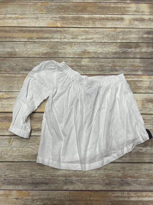 White Top Long Sleeve A New Day, Size Xs