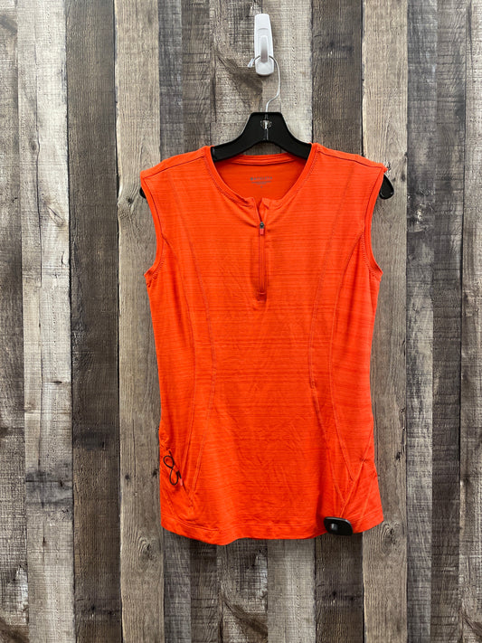 Orange Athletic Tank Top Athleta, Size S