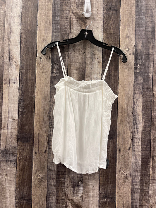 White Top Sleeveless Z Supply, Size L