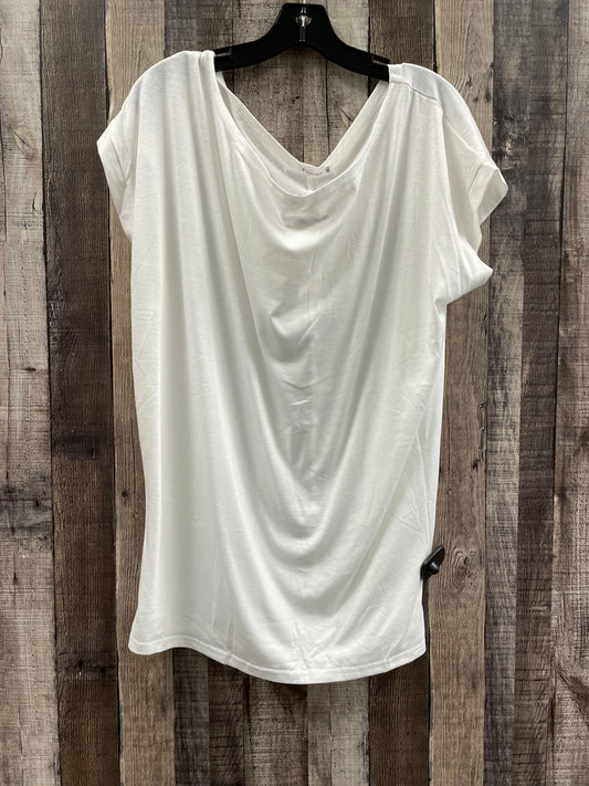 White Top Short Sleeve Cme, Size M