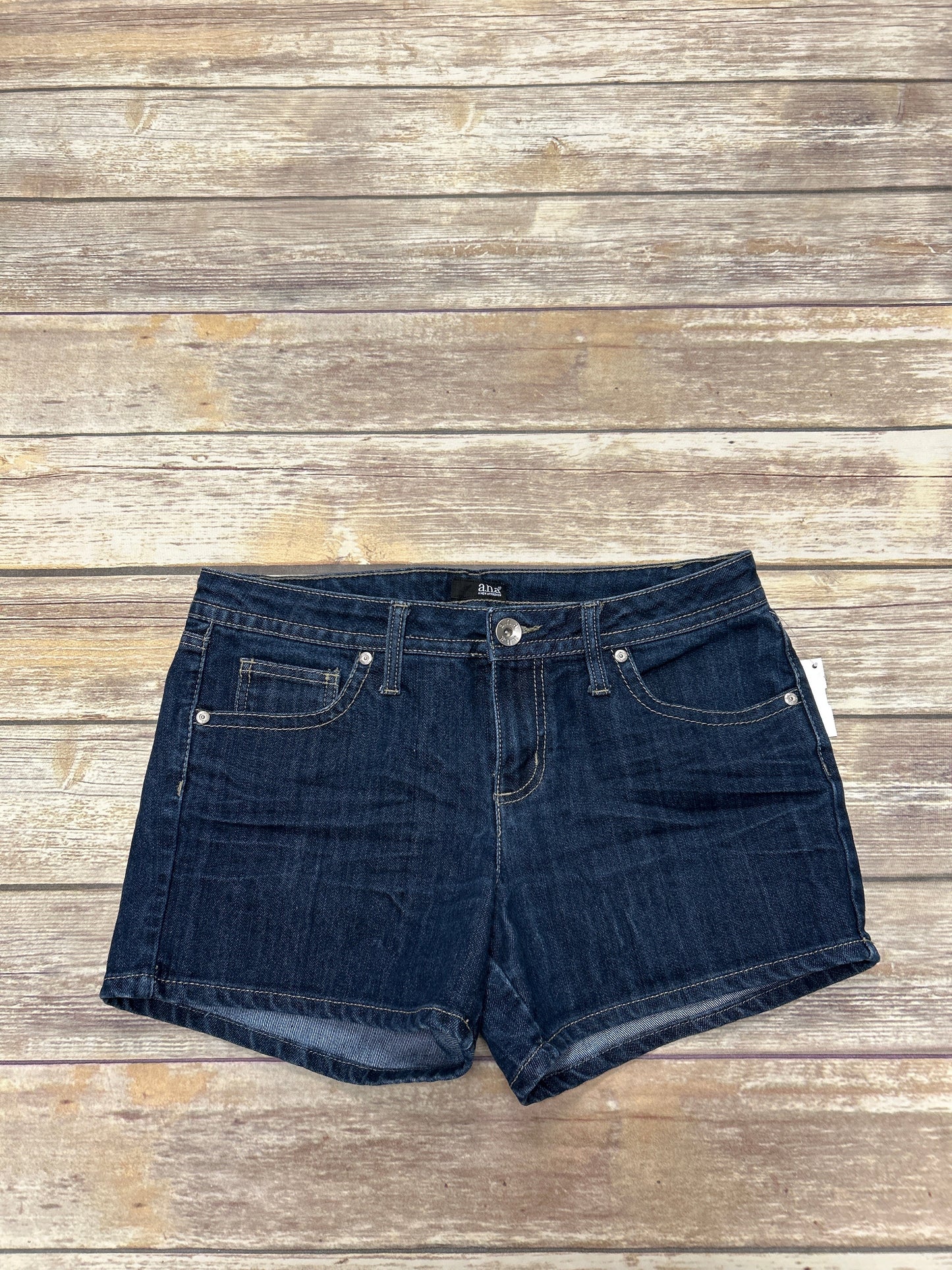 Blue Denim Shorts Ana, Size 8