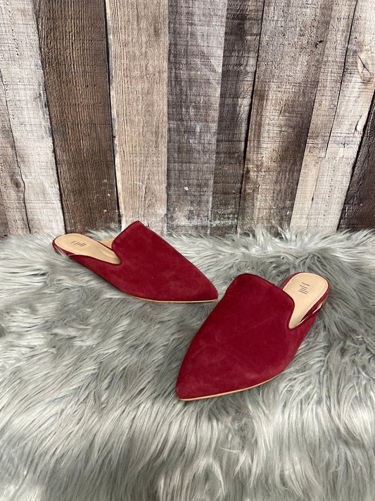 Red Shoes Flats J. Jill, Size 8