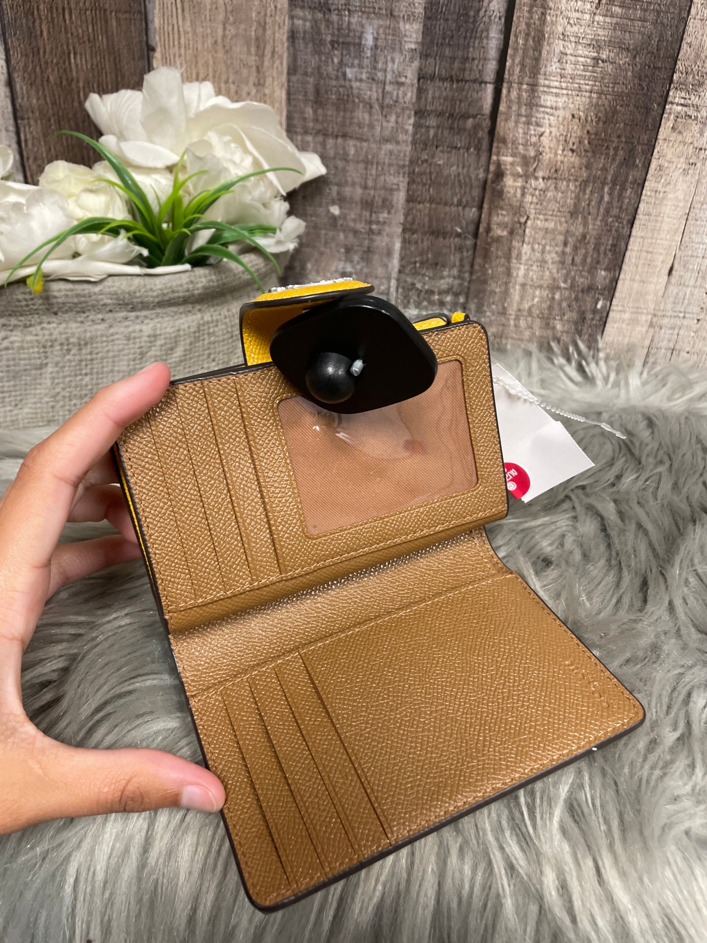 Wallet Designer Coach, Size Small